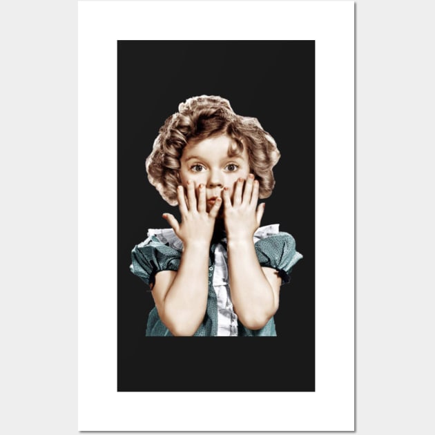 Shirley Temple Hands Wall Art by RetroSalt